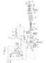 Diagram SHOCK ABSORBER & SPRING-FRONT for your 2006 Hyundai Entourage