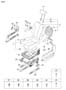 Diagram 2ND ROW SEAT (REAR) for your 2014 Hyundai Tucson Limited 2.4L Theta II AWD