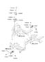 Diagram ENGINE & TRANSAXLE MOUNTING (1800 CC - NU) for your 2021 Hyundai Santa Fe