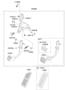 Diagram PEDAL ASSEMBLY - BRAKE & CLUTCH for your Hyundai