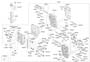 Diagram TRANSAXLE VALVE BODY-AUTO (1800 CC - NU) for your 2014 Hyundai Santa Fe Limited