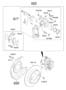 Diagram REAR WHEEL BRAKE for your Hyundai