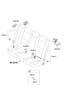 Diagram REAR SEAT BELT for your Hyundai I30