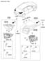 Diagram REAR COMBINATION LAMP for your 2015 Hyundai Santa Fe