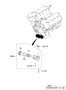 Diagram FRONT CASE ASSEMBLY  (5000 CC - TAU) for your 2012 Hyundai Sonata