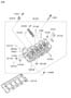 Diagram CYLINDER HEAD (4600 CC - TAU) for your 2014 Hyundai Accent