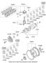 Diagram CRANKSHAFT & PISTON (4600 CC - TAU) for your 2014 Hyundai Accent