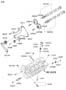 Diagram CAMSHAFT & VALVE (4600 CC - TAU) for your 2014 Hyundai Accent