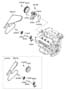 Diagram COOLANT PUMP (3800 CC - LAMBDA 2) for your 2016 Hyundai Tucson SE 2.0L AWD