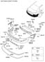 Diagram REAR BUMPER for your 2008 Hyundai Tiburon