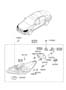 Diagram HEAD LAMP for your 2012 Hyundai Santa Fe