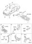 Diagram RELAY & MODULE for your 2009 Hyundai GENESIS