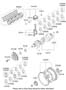 Diagram CRANKSHAFT & PISTON (4600 CC - TAU) for your 2013 Hyundai EQUUS Ultimate Sedan