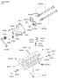 Diagram CAMSHAFT & VALVE (5000 CC - TAU) for your 2012 Hyundai I30