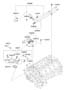 Diagram COOLANT HOSE & PIPE (4600 CC - TAU) for your 2013 Hyundai EQUUS Ultimate Sedan