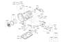 Diagram TRANSAXLE CASE - AUTO (AUTO - 8 SPEED 2WD) for your 2014 Hyundai Sonata GLS Sedan