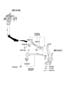 Diagram FRONT SUSPENSION LOWER ARM for your 2010 Hyundai Santa Fe