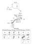 Diagram BRAKE FLUID LINES for your 2014 Hyundai VELOSTER Base Hatchback 1.6L M/T