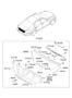 Diagram TRUNK PANEL GARNISH for your Hyundai