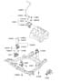 Diagram ENGINE & TRANSAXLE MOUNTING (2700 CC - MU) for your Hyundai