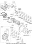 Diagram CRANKSHAFT & PISTON (2700 CC - MU) for your 2021 Hyundai Kona SE