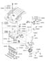 Diagram INTAKE MANIFOLD (2700 CC - MU) for your 2003 Hyundai Santa Fe