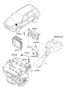 Diagram ELECTRONIC CONTROL UNIT (ECU) (2700 CC - MU) for your Hyundai