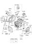 Image of BOLT-FLANGE image for your 2014 Hyundai Tucson Limited 2.4L Theta II AWD