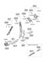 Diagram INTERIOR SIDE TRIM for your Hyundai Santa Fe