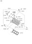 Diagram CYLINDER HEAD (3800 CC - LAMBDA) for your Hyundai