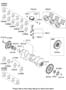 Diagram CRANKSHAFT & PISTON (3800 CC - LAMBDA) for your 2015 Hyundai Sonata