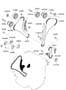 Diagram CAMSHAFT & VALVE (3800 CC - LAMBDA) for your 2012 Hyundai Tucson