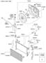 Diagram COOLING SYSTEM for your 2011 Hyundai Santa Fe