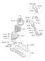 Diagram AIR INTAKE SYSTEM (2000 CC - THETA FR) for your 2013 Hyundai Santa Fe Sport Base Sport Utility