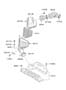 Diagram AIR INTAKE SYSTEM (3800 CC - LAMBDA) for your 2011 Hyundai GENESIS