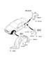 Diagram WHEEL GUARD for your 2010 Hyundai Genesis Coupe