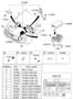 Diagram ENGINE COMPARTMENT WIRING for your 2011 Hyundai Sonata