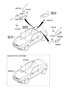 Diagram ANTENNA for your 2014 Hyundai Sonata