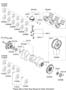 Diagram CRANKSHAFT & PISTON (3800 CC - LAMBDA 2) for your 2020 Hyundai Sonata