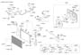 Diagram COOLING SYSTEM for your 2011 Hyundai Santa Fe