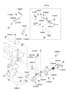 Diagram COOLANT HOSE & PIPE (3800 CC - LAMBDA 2) for your 2021 Hyundai Tucson Limited