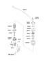 Diagram FRONT SPRING & STRUT for your 2014 Hyundai Santa Fe