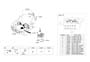 Diagram ENGINE COMPARTMENT WIRING for your 2011 Hyundai Sonata