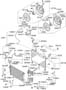 Diagram COOLING SYSTEM for your 2008 Hyundai Veracruz