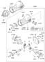 Diagram DIFFERENTIAL CARRIER & COUPLING ASSYEMBLY for your Hyundai