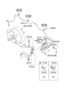 Diagram BRAKE FLUID LINES for your 2011 Hyundai Veracruz