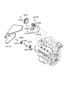 Diagram COOLANT PUMP for your 2005 Hyundai Tucson