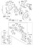 Diagram FRONT AXLE for your Hyundai