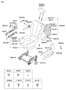 Diagram 2ND ROW SEAT (REAR) for your Hyundai