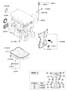 Diagram BELT COVER & OIL PAN (2400 CC - THETA 2) for your 2014 Hyundai Tucson GLS